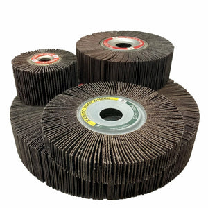 Flap Wheel 6" x 1" Unmounted Aluminum Oxide, Pack of 5